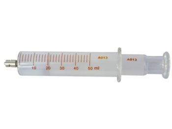 TROVEC 50ml DGA/Transformer oil Sampling Glass Syringe