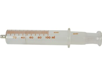 TROVEC 100ml DGA/Transformer oil Sampling Glass Syringe